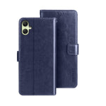 idewei Custodia per telefono in pelle con texture Crazy Horse con supporto, For Samsung Galaxy A05 4G, For Samsung Galaxy A05s 4G, For Samsung Galaxy M34 5G / F34 5G