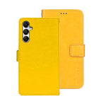 idewei Custodia per telefono in pelle con texture Crazy Horse con supporto, For Samsung Galaxy A05 4G, For Samsung Galaxy A05s 4G, For Samsung Galaxy M34 5G / F34 5G