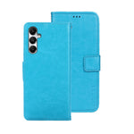 idewei Custodia per telefono in pelle con texture Crazy Horse con supporto, For Samsung Galaxy A05 4G, For Samsung Galaxy A05s 4G, For Samsung Galaxy M34 5G / F34 5G
