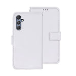idewei Custodia per telefono in pelle con texture Crazy Horse con supporto, For Samsung Galaxy A05 4G, For Samsung Galaxy A05s 4G, For Samsung Galaxy M34 5G / F34 5G