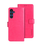 idewei Custodia per telefono in pelle con texture Crazy Horse con supporto, For Samsung Galaxy A15 5G, For Samsung Galaxy A55 5G, For Samsung Galaxy A35 5G