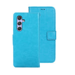 idewei Custodia per telefono in pelle con texture Crazy Horse con supporto, For Samsung Galaxy A15 5G, For Samsung Galaxy A55 5G, For Samsung Galaxy A35 5G