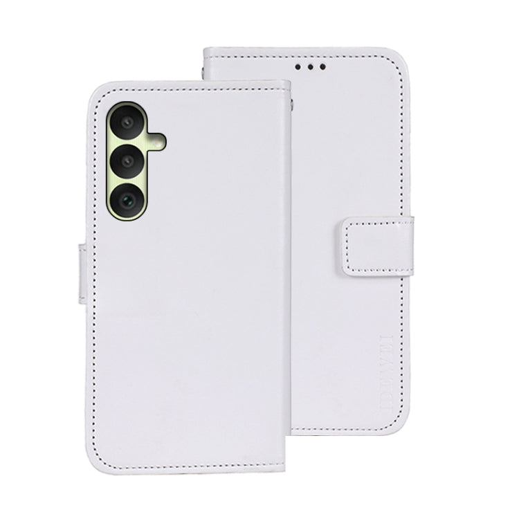 idewei Custodia per telefono in pelle con texture Crazy Horse con supporto, For Samsung Galaxy A15 5G, For Samsung Galaxy A55 5G, For Samsung Galaxy A35 5G