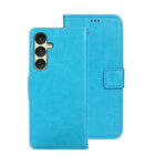 idewei Custodia per telefono in pelle con texture Crazy Horse con supporto, For Samsung Galaxy A15 5G, For Samsung Galaxy A55 5G, For Samsung Galaxy A35 5G