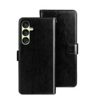 idewei Custodia per telefono in pelle con texture Crazy Horse con supporto, For Samsung Galaxy A15 5G, For Samsung Galaxy A55 5G, For Samsung Galaxy A35 5G
