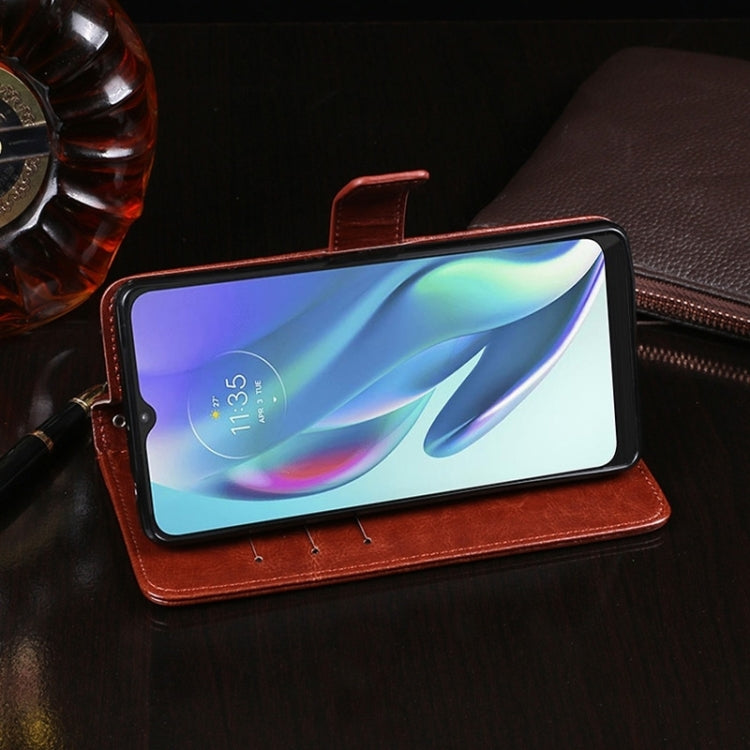 idewei Custodia per telefono in pelle con texture Crazy Horse con supporto, For Samsung Galaxy A15 5G, For Samsung Galaxy A55 5G, For Samsung Galaxy A35 5G