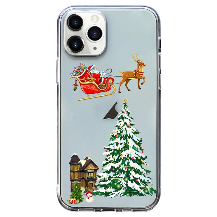 Custodia TPU trasparente Natale per iPhone 11 Pro Max