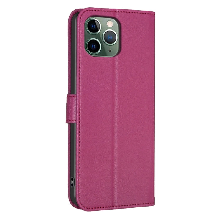 Custodia per telefono in pelle goffrata a quattro foglie, For iPhone 11 Pro, For iPhone X / XS, For iPhone XR, For iPhone XS Max
