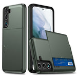 Custodia per telefono con armatura antiurto con slot per schede, For Samsung Galaxy S24 5G, For Samsung Galaxy S23 FE 5G