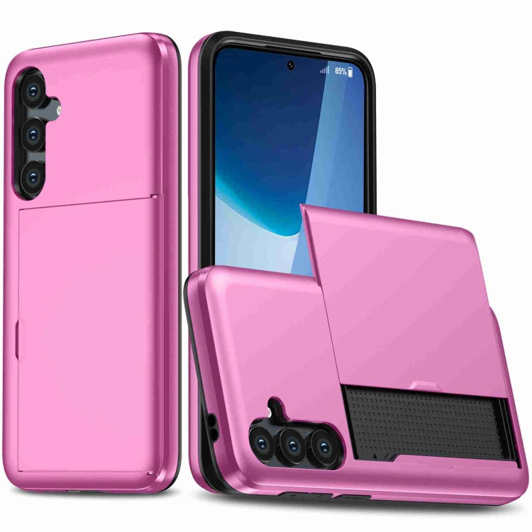 Custodia per telefono con armatura antiurto con slot per schede, For Samsung Galaxy S24 Ultra 5G, For Samsung Galaxy S24+ 5G