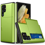 Custodia per telefono con armatura antiurto con slot per schede, For Samsung Galaxy S24 Ultra 5G, For Samsung Galaxy S24+ 5G