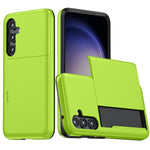 Custodia per telefono con armatura antiurto con slot per schede, For Samsung Galaxy S24 5G, For Samsung Galaxy S23 FE 5G