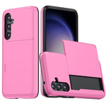 Custodia per telefono con armatura antiurto con slot per schede, For Samsung Galaxy S24 5G, For Samsung Galaxy S23 FE 5G