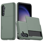 Custodia per telefono con armatura antiurto con slot per schede, For Samsung Galaxy S24 5G, For Samsung Galaxy S23 FE 5G