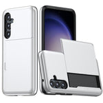 Custodia per telefono con armatura antiurto con slot per schede, For Samsung Galaxy S24 5G, For Samsung Galaxy S23 FE 5G