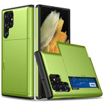 Custodia per telefono con armatura antiurto con slot per schede, For Samsung Galaxy S25+ 5G, For Samsung Galaxy S25 Ultra 5G