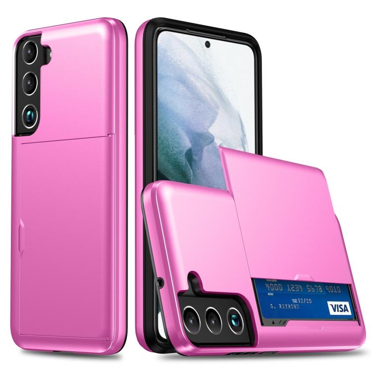 Custodia per telefono con armatura antiurto con slot per schede, For Samsung Galaxy S25 FE 5G, For Samsung Galaxy S25 5G