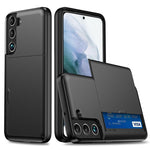 Custodia per telefono con armatura antiurto con slot per schede, For Samsung Galaxy S25+ 5G, For Samsung Galaxy S25 Ultra 5G