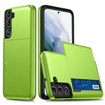 Custodia per telefono con armatura antiurto con slot per schede, For Samsung Galaxy S25+ 5G, For Samsung Galaxy S25 Ultra 5G