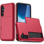 Custodia per telefono con armatura antiurto con slot per schede, For Samsung Galaxy S25 FE 5G, For Samsung Galaxy S25 5G