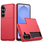 Custodia per telefono con armatura antiurto con slot per schede, For Samsung Galaxy S26 Ultra 5G, For Samsung Galaxy S26 5G