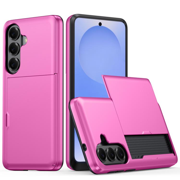 Custodia per telefono con armatura antiurto con slot per schede, For Samsung Galaxy S26 Ultra 5G, For Samsung Galaxy S26 5G