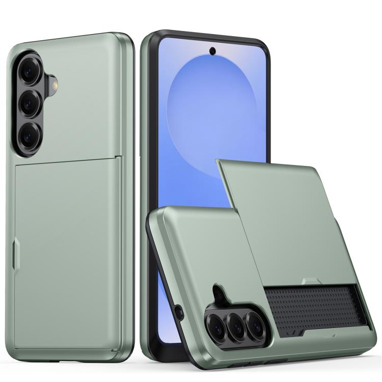 Custodia per telefono con armatura antiurto con slot per schede, For Samsung Galaxy S26+ 5G, For Samsung Galaxy S26 Edge 5G