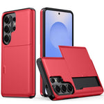 Custodia per telefono con armatura antiurto con slot per schede, For Samsung Galaxy S26 Ultra 5G, For Samsung Galaxy S26 5G