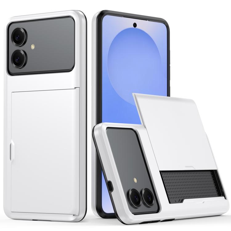 Custodia per telefono con armatura antiurto con slot per schede, For Samsung Galaxy S26+ 5G, For Samsung Galaxy S26 Edge 5G