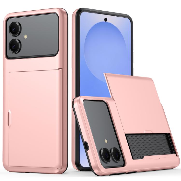 Custodia per telefono con armatura antiurto con slot per schede, For Samsung Galaxy S26+ 5G, For Samsung Galaxy S26 Edge 5G