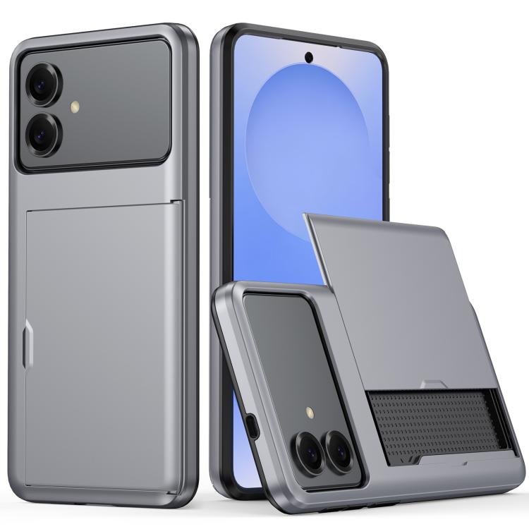 Custodia per telefono con armatura antiurto con slot per schede, For Samsung Galaxy S26+ 5G, For Samsung Galaxy S26 Edge 5G