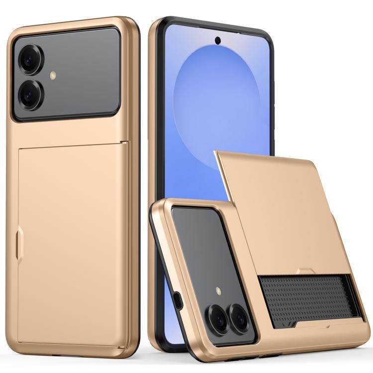 Custodia per telefono con armatura antiurto con slot per schede, For Samsung Galaxy S26+ 5G, For Samsung Galaxy S26 Edge 5G