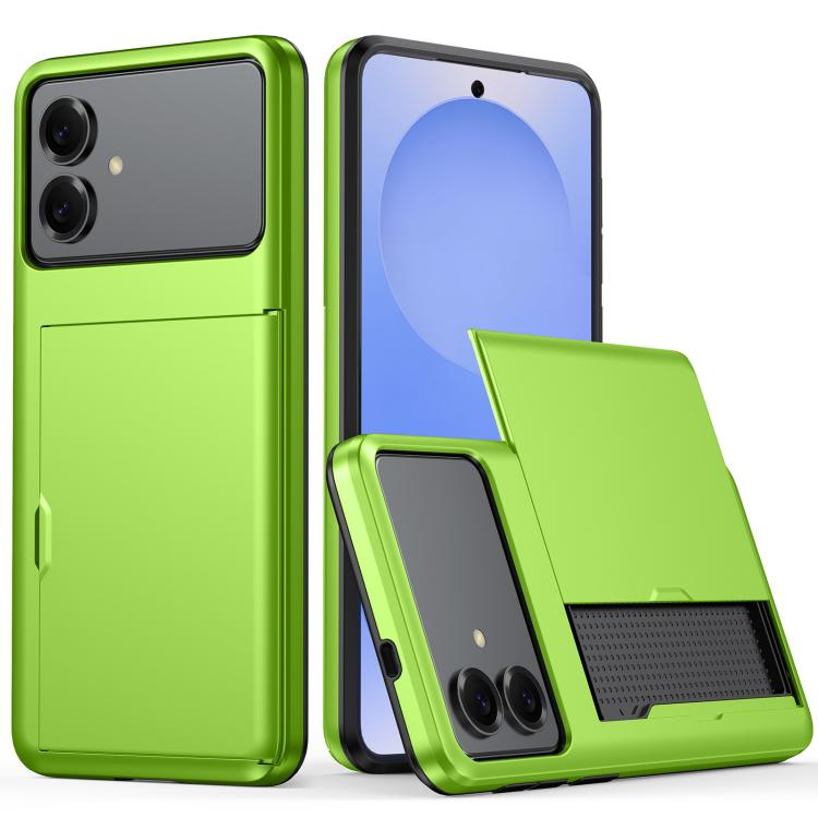 Custodia per telefono con armatura antiurto con slot per schede, For Samsung Galaxy S26+ 5G, For Samsung Galaxy S26 Edge 5G