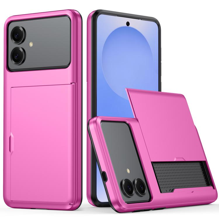 Custodia per telefono con armatura antiurto con slot per schede, For Samsung Galaxy S26+ 5G, For Samsung Galaxy S26 Edge 5G