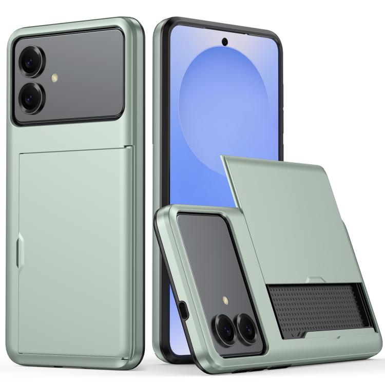 Custodia per telefono con armatura antiurto con slot per schede, For Samsung Galaxy S26+ 5G, For Samsung Galaxy S26 Edge 5G