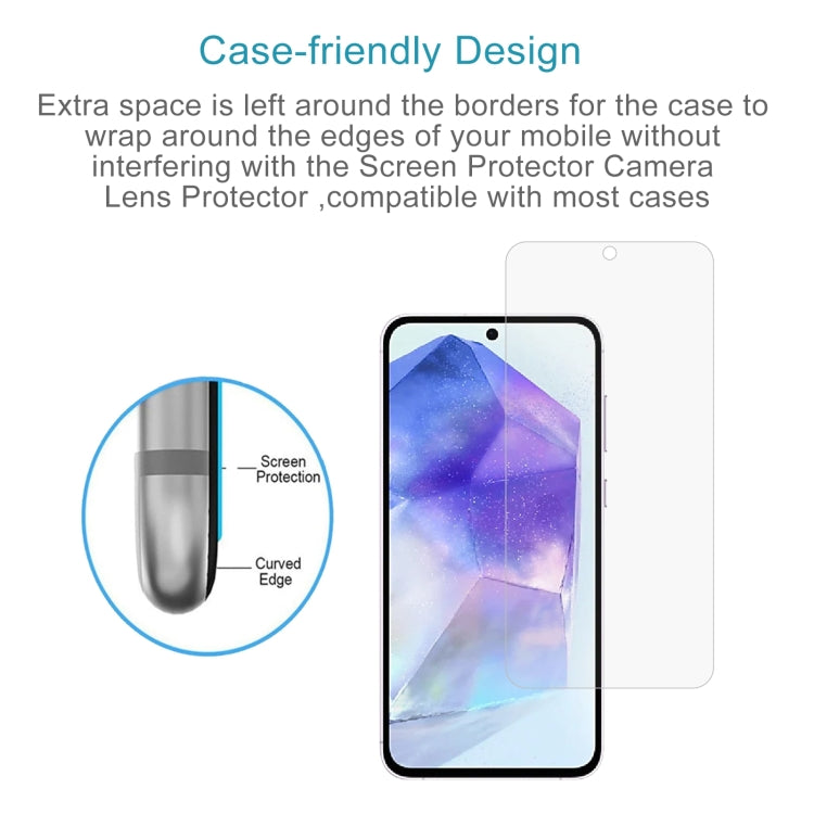 Pellicola in vetro temperato 10 pezzi 0,18 mm 9H 2,5D, For Samsung Galaxy Quantum 5, For Samsung Galaxy Xcover 7 Pro, For Samsung Galaxy Xcover 7, For Samsung Galaxy Quantum4