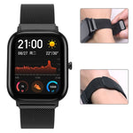 Per Huami Amazfit GTS cinturino di ricambio in metallo magnetico milanese da 20 mm, 20mm
