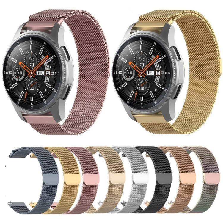 Per Huami Amazfit GTS cinturino di ricambio in metallo magnetico milanese da 20 mm, 20mm