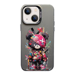 Custodia TPU satinata per iPhone 13 con inchiostro colorato