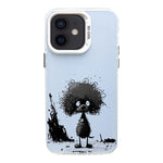 Custodia TPU satinata con inchiostro per iPhone 11
