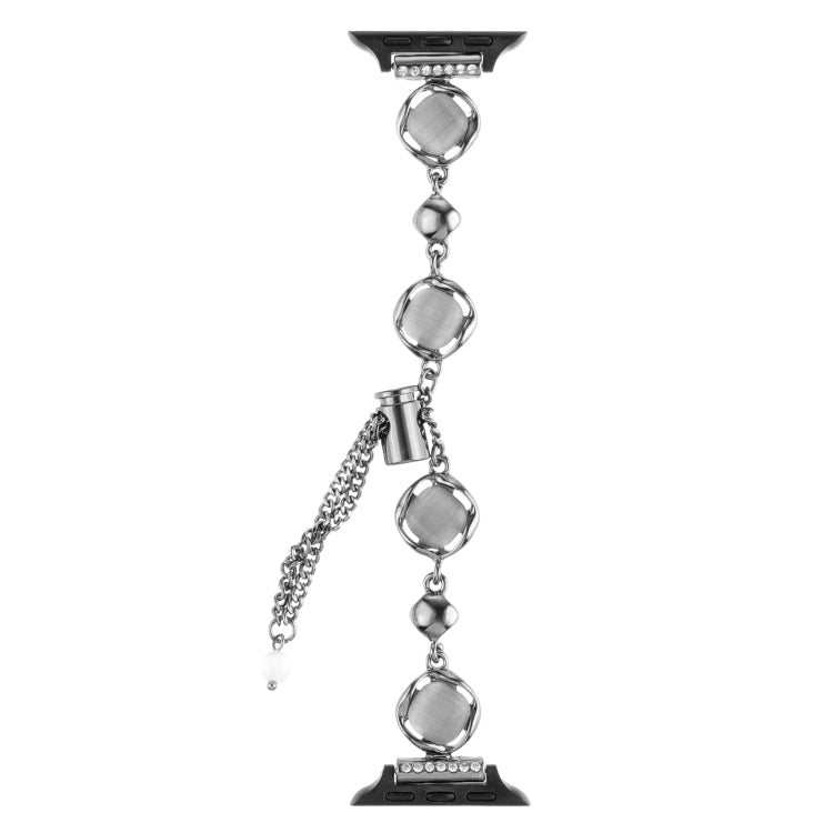 Cinturino per orologio con bracciale a catena in metallo conchiglia, For Apple Watch SE 40mm, For Apple Watch SE 44mm, For Apple Watch Series 6 40mm, For Apple Watch Series 6 44mm, For Apple Watch Series 5 44mm, For Apple Watch Series 5 40mm