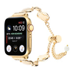 Cinturino per orologio con bracciale a catena in metallo conchiglia, For Apple Watch Series 4 44mm, For Apple Watch Series 4 40mm, For Apple Watch Series 3 38mm, For Apple Watch Series 3 42mm, For Apple Watch Series 2 42mm, For Apple Watch Series 2 38mm