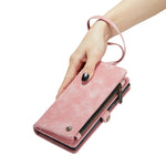 Custodia portafoglio in pelle pieghevole per Samsung Galaxy Note2