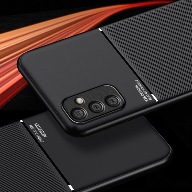 Custodia per telefono in PC + TPU magnetica antiurto magnetica con striscia inclinata classica, For Samsung Galaxy A05s, For Samsung Galaxy A25 5G, For Samsung Galaxy S23 FE 5G