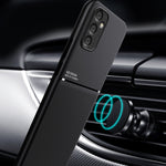 Custodia per telefono in PC + TPU magnetica antiurto magnetica con striscia inclinata classica, For Samsung Galaxy A05s, For Samsung Galaxy A25 5G, For Samsung Galaxy S23 FE 5G