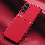 Custodia per telefono in PC + TPU magnetica antiurto magnetica con striscia inclinata classica, For Samsung Galaxy A05s, For Samsung Galaxy A25 5G, For Samsung Galaxy S23 FE 5G