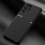 Custodia per telefono in PC + TPU magnetica antiurto magnetica con striscia inclinata classica, For Samsung Galaxy A55, For Samsung Galaxy A35 5G, For Samsung Galaxy S24 Ultra 5G, For Samsung Galaxy S24+ 5G, For Samsung Galaxy S24 5G                   ...