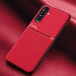Custodia per telefono in PC + TPU magnetica antiurto magnetica con striscia inclinata classica, For Samsung Galaxy A55, For Samsung Galaxy A35 5G, For Samsung Galaxy S24 Ultra 5G, For Samsung Galaxy S24+ 5G, For Samsung Galaxy S24 5G                   ...