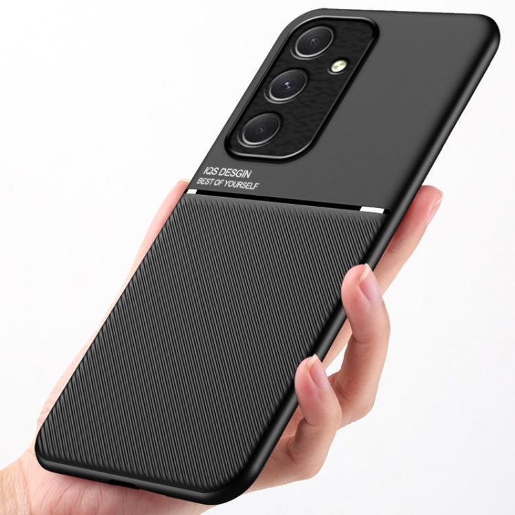 Custodia per telefono in PC + TPU magnetica antiurto magnetica con striscia inclinata classica, For Samsung Galaxy A55, For Samsung Galaxy A35 5G, For Samsung Galaxy S24 Ultra 5G, For Samsung Galaxy S24+ 5G, For Samsung Galaxy S24 5G                   ...