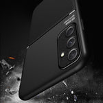 Custodia per telefono in PC + TPU magnetica antiurto magnetica con striscia inclinata classica, For Samsung Galaxy A55, For Samsung Galaxy A35 5G, For Samsung Galaxy S24 Ultra 5G, For Samsung Galaxy S24+ 5G, For Samsung Galaxy S24 5G                   ...